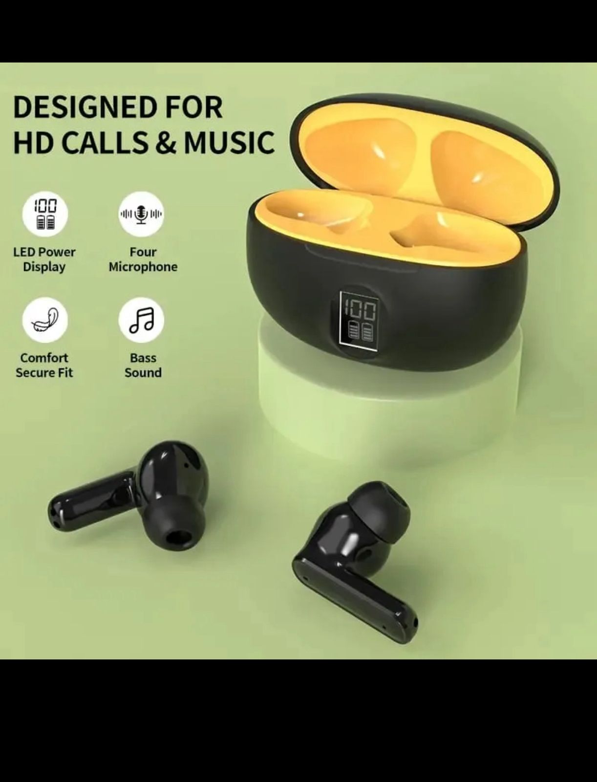 Stereo Airpods with Environment Noise Cancellation