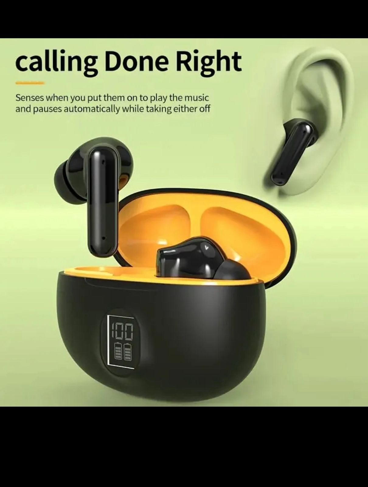 Stereo Airpods with Environment Noise Cancellation