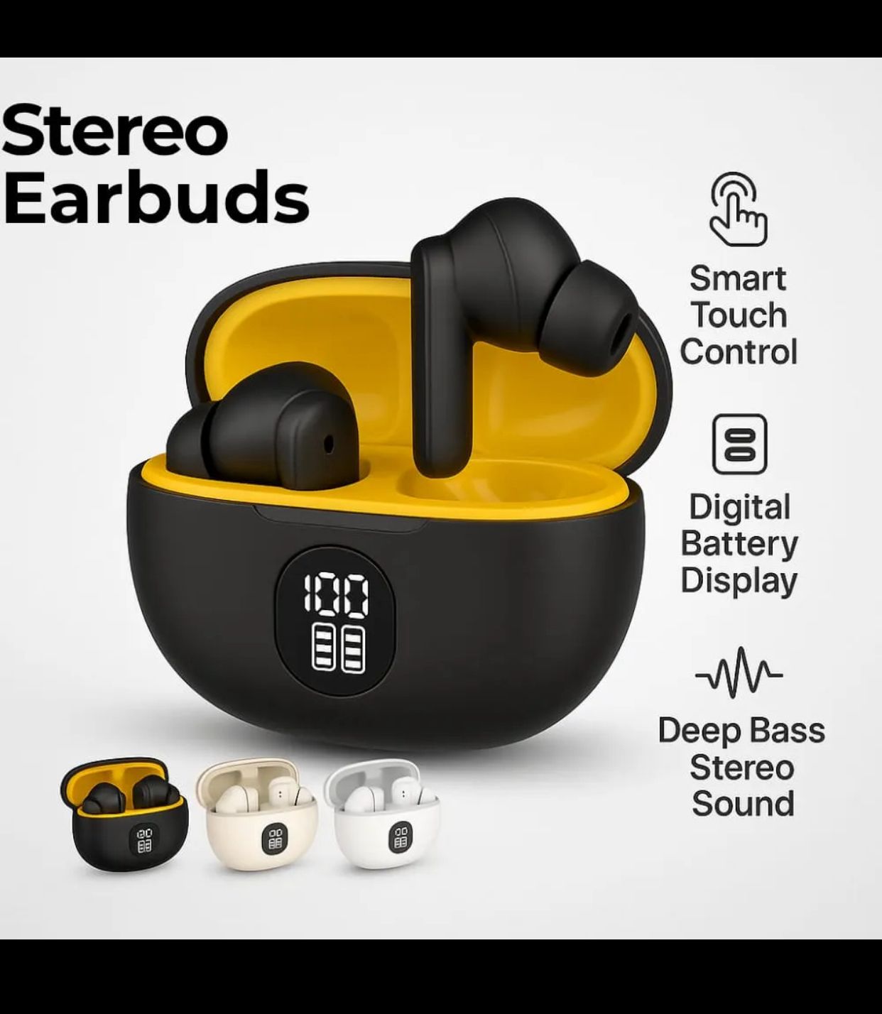 Stereo Airpods with Environment Noise Cancellation