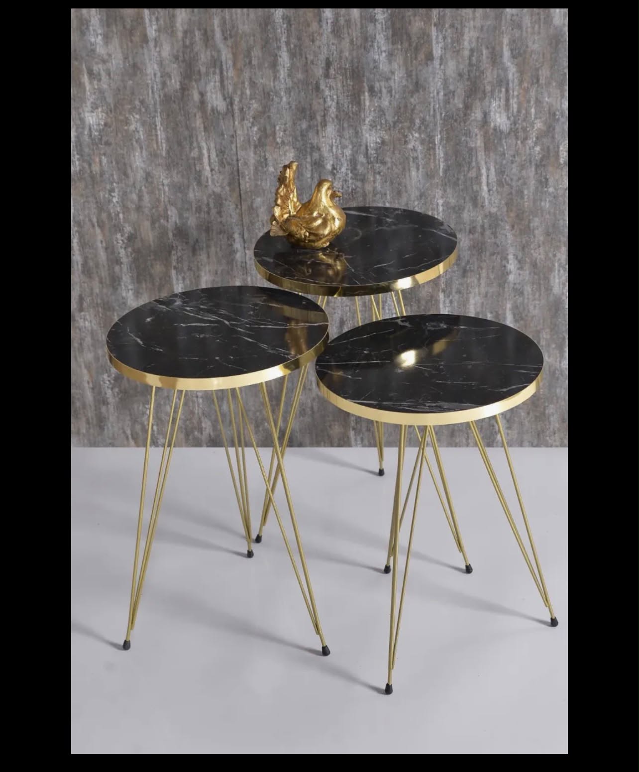 Round Coffee & Decor Tables – Premium Quality Set