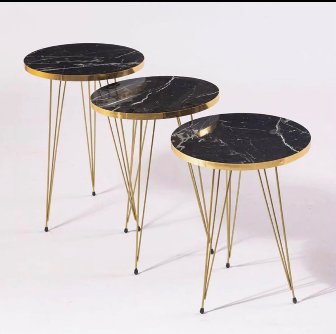 Round Coffee & Decor Tables – Premium Quality Set