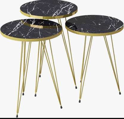 Round Coffee & Decor Tables – Premium Quality Set